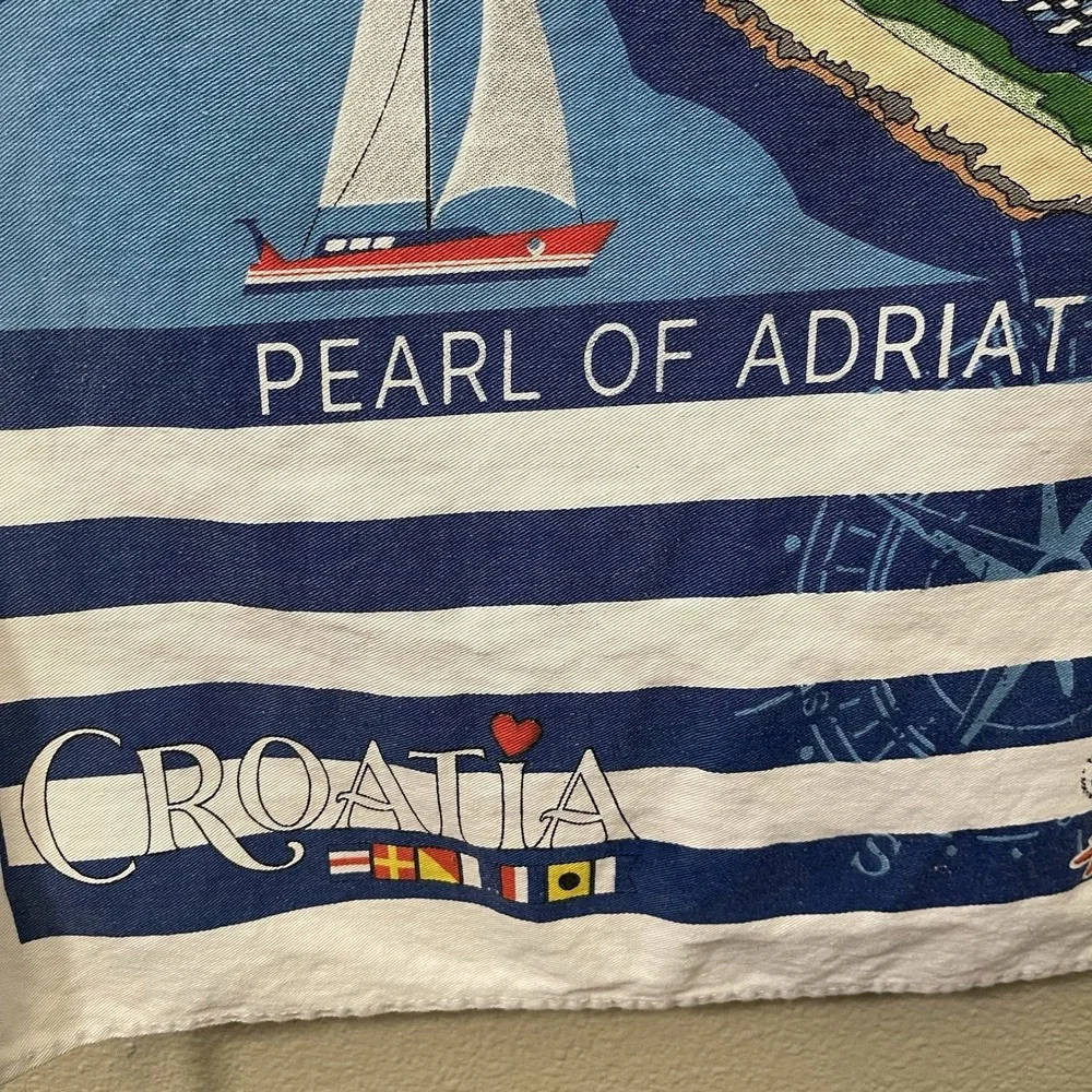 Dubrovnik Croatia Harbor Tea Towel Game Of Thrones Kings‎ Landing Location